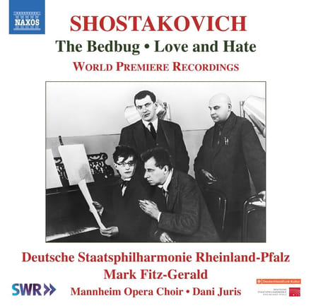 Deutsche Staatsphilharmonie Rheinland-Pfalz, Mark Fitz-Gerald - Shostakoviich: The Bedbug, Love And Hate (CD)
