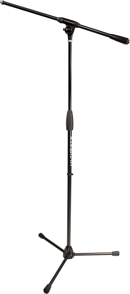 Microfoonstandaard - Muziekstandaard - Podiumoptredens - Robuust Statief - 106-160cm - Zwart