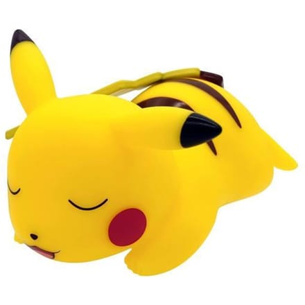 Teknofun Pokémon - Nachtlamp - Slapende Pikachu - 25 cm - 2 lichtstanden