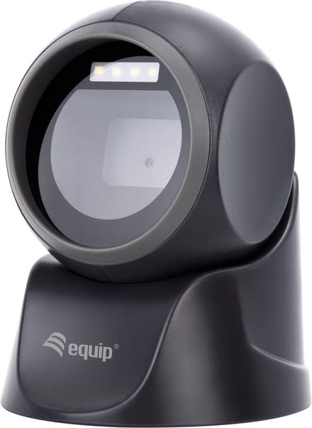 Equip 351027 barcode-lezer Vaste streepjescodelezer 1D/2D LED Zwart