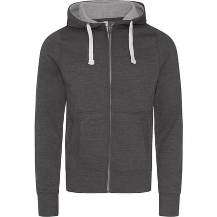 Just Hoods Chunky Zoodie JH052 - Charcoal (Heather) - S