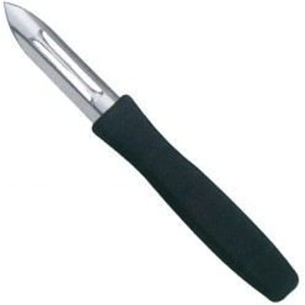 Couteau éplucheur - 2 tranchants - lame de 6 cm