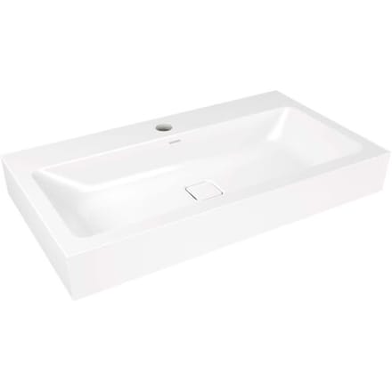 Kaldewei CONO wall-mounted washbasin 3090 with 1 tap hole, 90 cm 902606013001