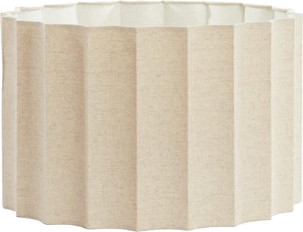 Light & Living Cilinder lampenkap Disli - Crème - Ø35cm - Modern
