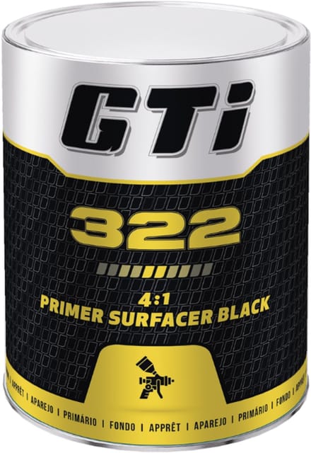 GTI 322 Primer 4:1 - Zwart - 3,5L