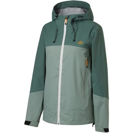 CRIVIT Dames regenjas (groen, XS (32/34))