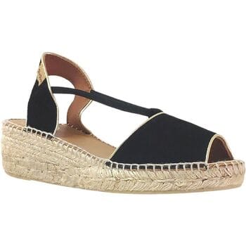 Suède espadrille met sleehak voor dames | BILDA