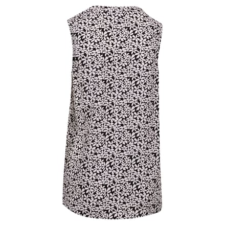 Trespass Dames/Dames Kaylyn Bedrukt Vest Top (Zwart)