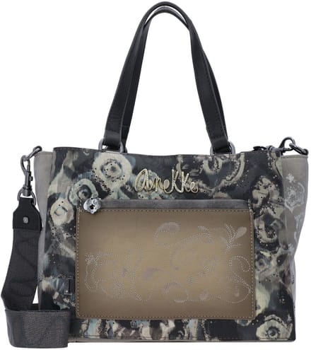 Anekke schoudertas handtas Manifesto Short Handle Bag Multicolor veelkleurig