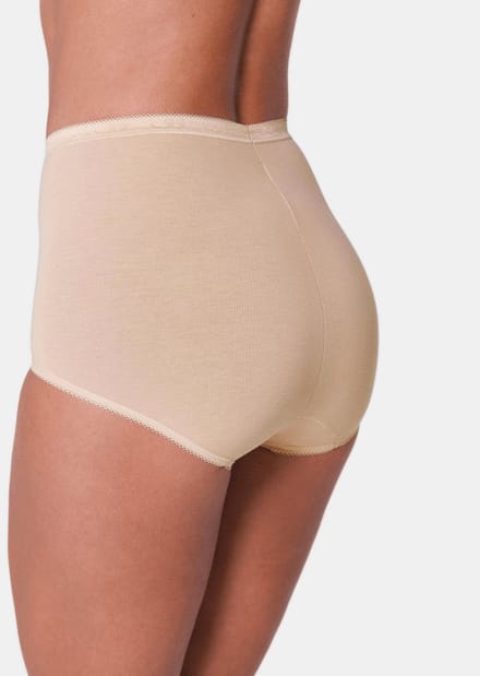 Tailleslip, set van 2 - karamel - Gr. 48 van Goldner Fashion