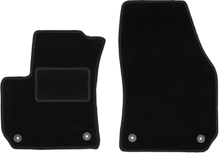Voormatten zwart voor: Opel Zafira B minivan (2005-2014)