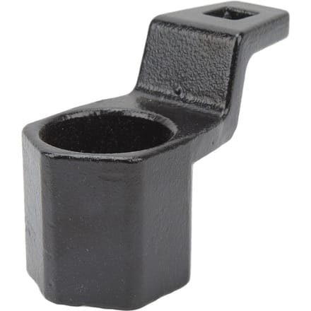Krukaspoelie Sleutel Groot Koppel Zwarte Coating Krukaspoelie Vasthoudsleutel Vervanging Voor black