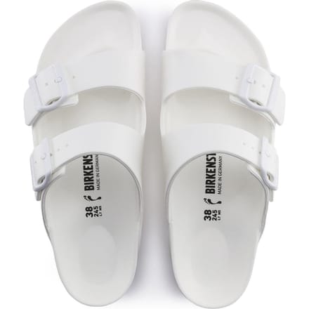 Birkenstock - Maat 38 - Arizona EVA Dames Slippers Small fit - White