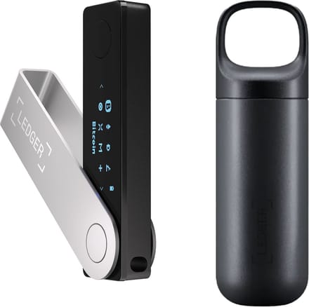 Ledger Nano X + Pod - Hardware Wallet Bundel - Bluetooth - Originele Ledger Pod