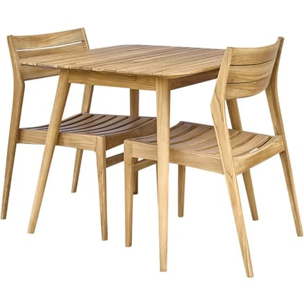 Tuintafelset met 2 stoelen Wilsa Garden Naples