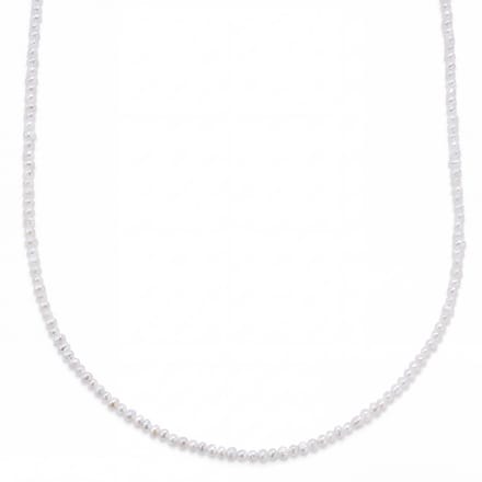 Pearlmania | Soft Tide ketting met zoetwaterparels