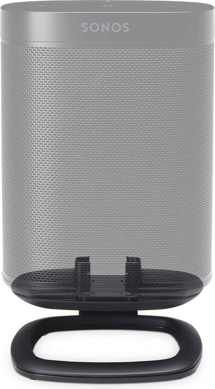 Flexson Tafelstandaard voor Sonos One/Play1 - zwart (1 stuk)