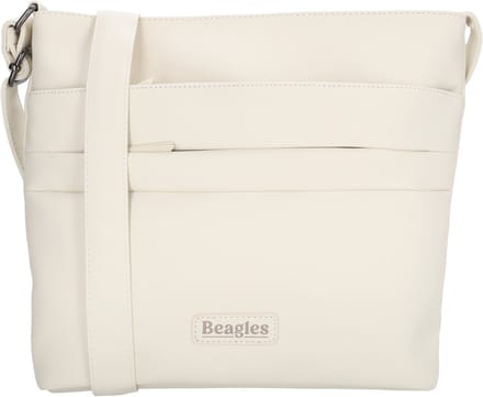 Beagles Nara Schoudertas - Crossbodytas - Dames - Praktisch - Ritsvakken - Crème