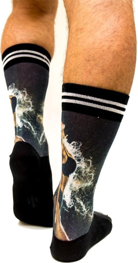 Sock My Splash - Herensok – Katoen – geprinte sok 43/47
