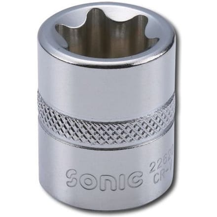 Dopsleutel 1/4" E-TORX SONIC 22616