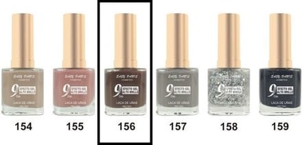 Easy Paris - Nagellak - Bruin - 1 flesje met 13 ml inhoud - Nummer 156