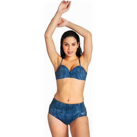 Arena W Cleopatra Two Pieces Denim Größe: 38 | Bikinis Outlet | Damen | Blau