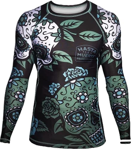 PRiDE of DiE Hasta La Muerte Until Death Rash Guard - M