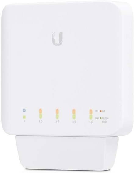 5-poorts Gigabit Netwerk Switch met PoE Ondersteuning