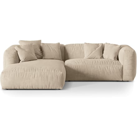 Hoekbank Martina links velvet | Micadoni