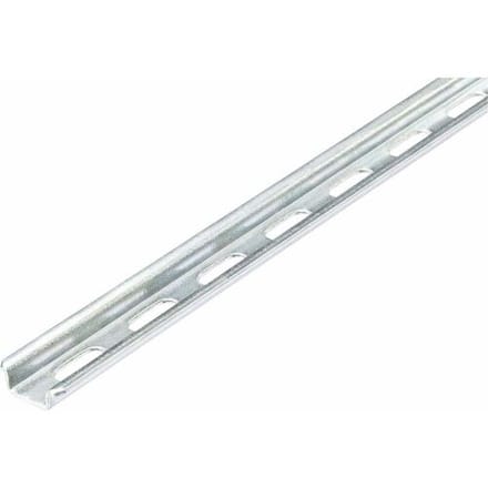 HellermannTyton DELTA2F-ST-GEL-WC 181-47230 DIN-rail Geperforeerd Plaatstaal 2000 mm 1 stuk(s)