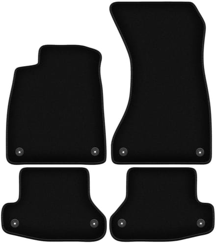 BASIC zwarte veloursmatten voor: Audi A5 F53 coupé (2016-)