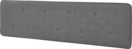 Hoofdbord Tokke 52x140x4 cm grijs [en.casa]
