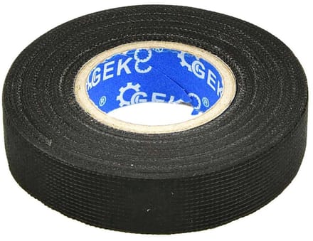 GEKO Stoffen isolatietape - Flexibel & slijtvast - 19mm x 15m