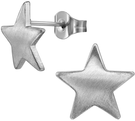 Joy Ibiza - ster oorbellen - chirurgisch staal - 12 mm - ip/pvd