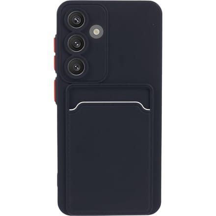 CaseBody Samsung Galaxy A05s Telefoonhoesje met Kaarthouder Zwart