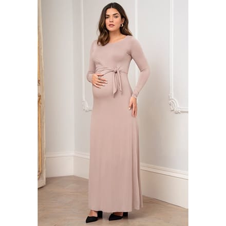 Seraphine Jersey Maternity Dress Brown Größe: 6 | Kleider Outlet | Damen | Braun