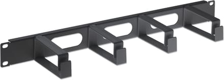 Intellinet 711074 19 inch Kabelgeleiding voor patchkast 1 HE Zwart (RAL 9005)