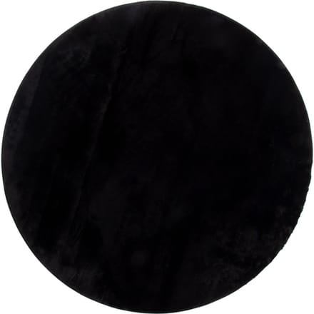 Milton & Oldbrook Fluffy Vloerkleed Ø 120 cm Pavia Zwart