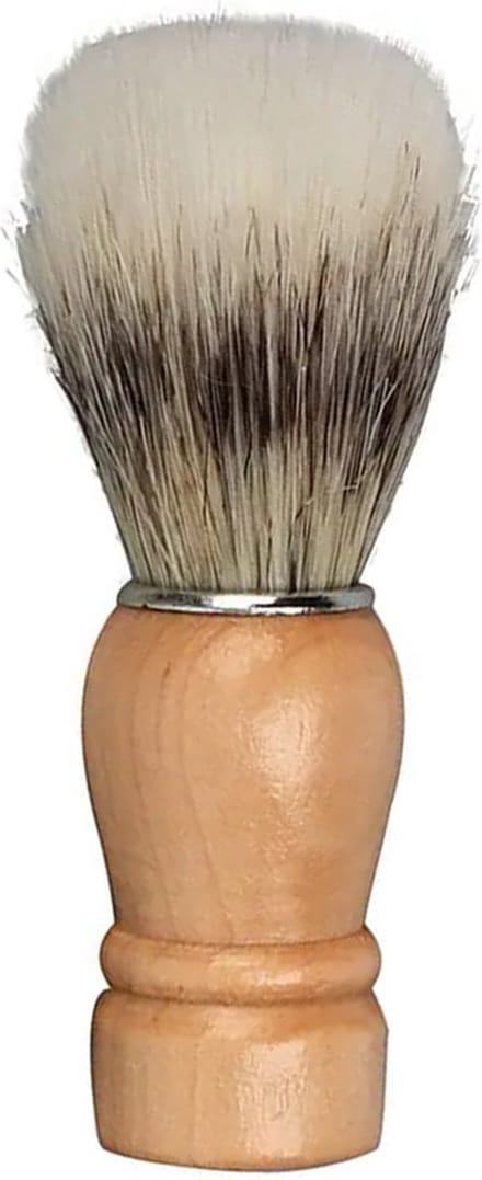Aurgan scheerkwast lichtbruin - zachte haren - scheeraccessoire