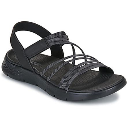 Skechers Go Walk Flex Sandaal Emma Damessandaal Zwart