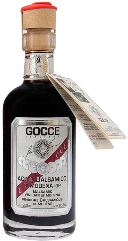 Gocce Traditionele Balsamico Azijn uit Modena IGP - Serie 15 - 250 ml Bordeaux Box