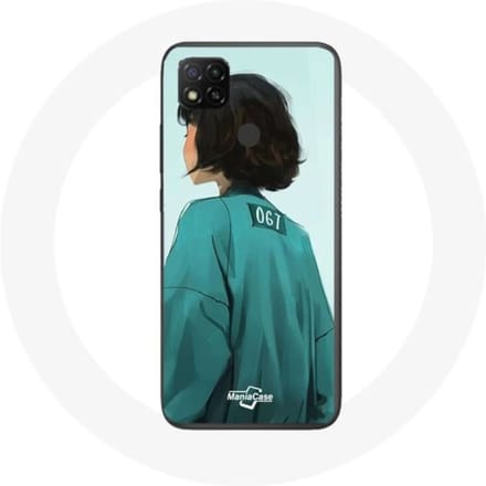 Xiaomi Redmi 9C Case Inktvis Game Kang Sae Byeok Nummer 067 art