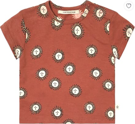 YOUR WISHES Sunny loose t-shirt maat 62/68 terra