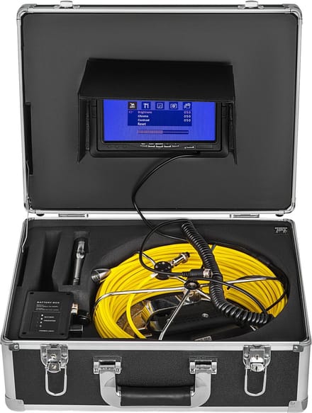 VEVOR Industriële Endoscoop Pijp Inspectie Camera 4500mAh TFT Riool Endoscoop
