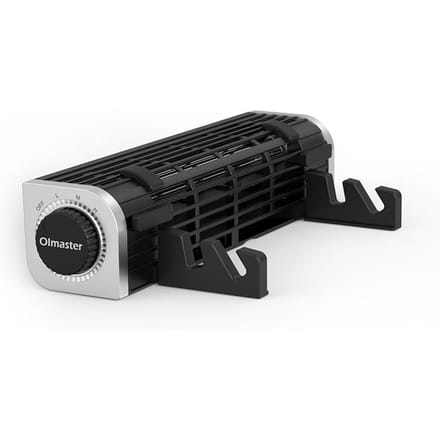Olmaster CF-1691 USB-koelventilator Laptop Pad Stand Ventilator Notebook Computer Telefoonkoeler Horizontale As Ventilatorbeugel Zwart zwart