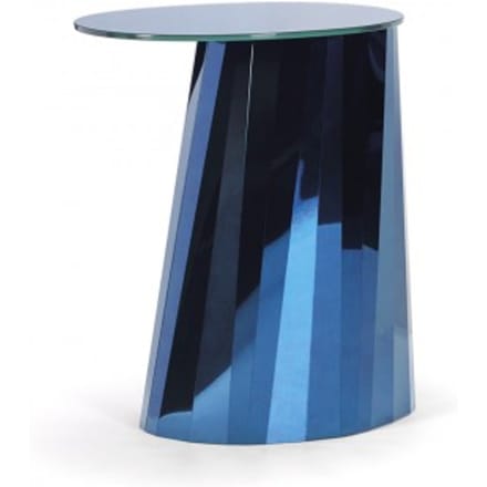 ClassiCon - Pli bijzettafel - safier blauw glanzend - 65 cm