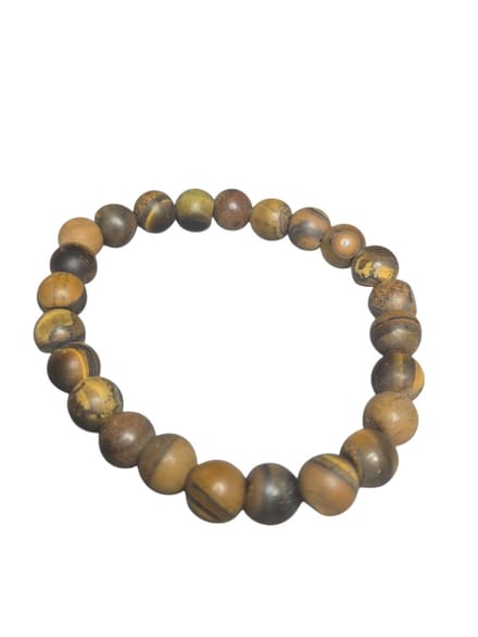 Tijgeroog (mat) armband.