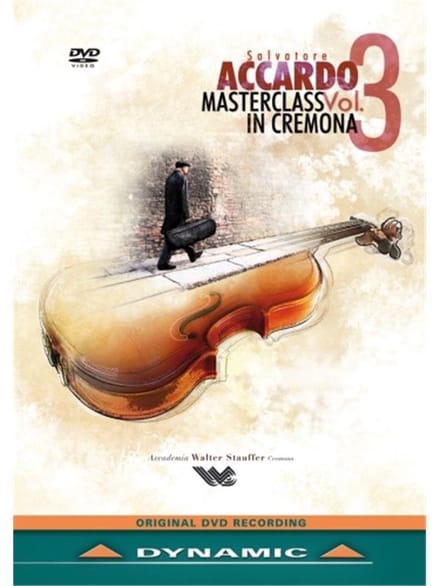 Salvatore Accardo, Caterina Demetz, Kim Da Min - Salvatore Accardo Masterclass Vol. 3 (DVD)
