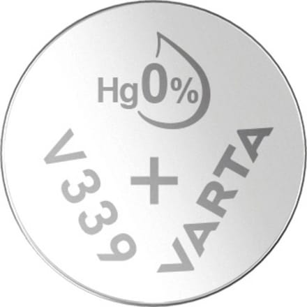 Varta Zilveroxide V339 / 11mAh / 1.55V / BP1