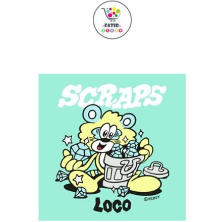 Album Loco SCRAPS No POB white